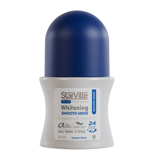 StarVille Roll-on Antipersirant Whitening Smooth Move - 60ml