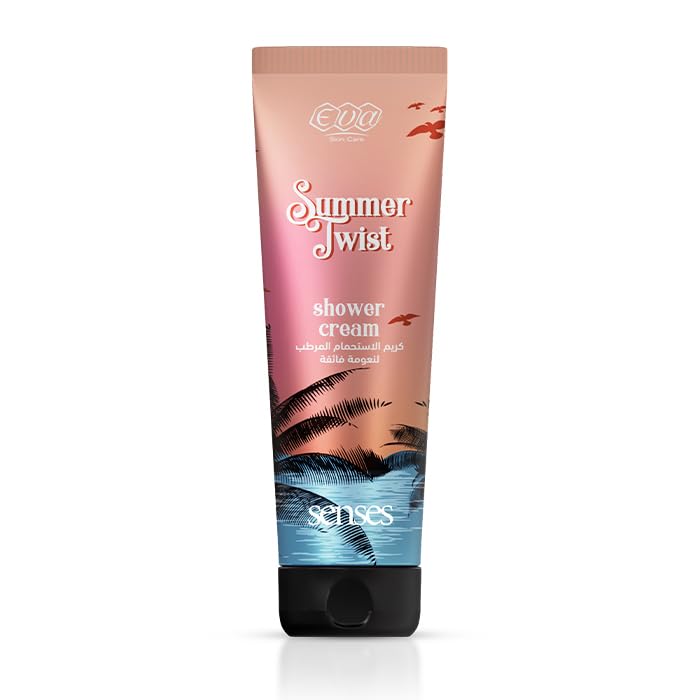 Eva cosmetics Skin Care Senses Moisturizing Shower Cream Summer Twist 250 Ml