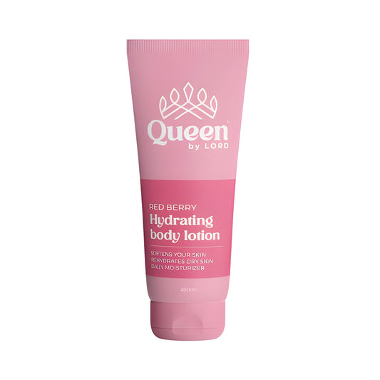 queen Lord Moisturizing Body Lotion with Red Berry Scent - 200ml