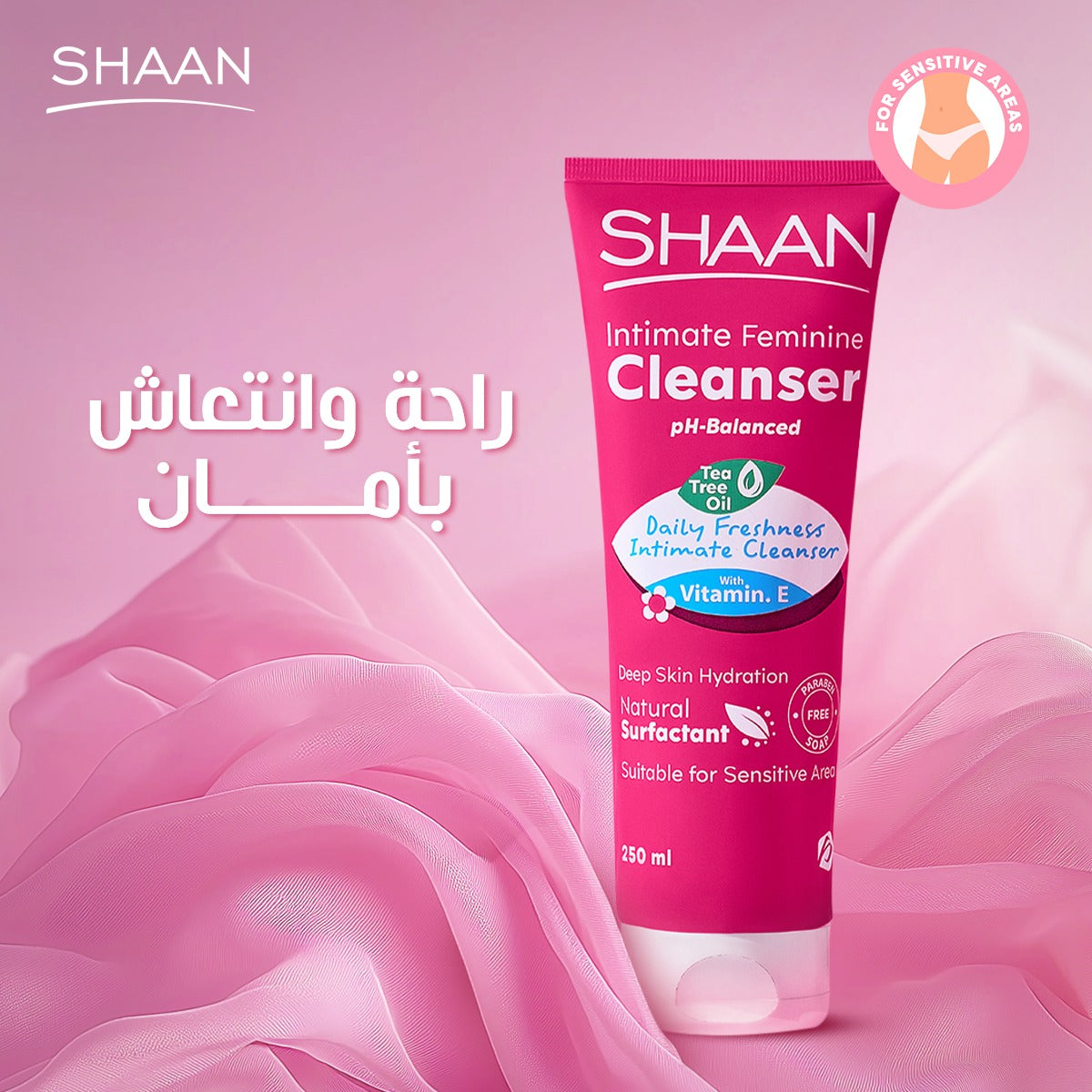 Shaan Feminine Cleanser 250 ML