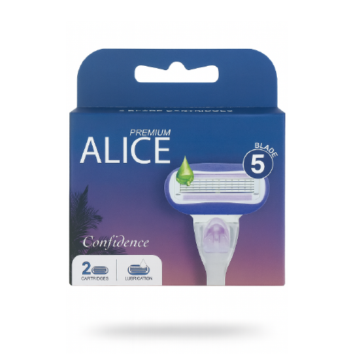 ALICE PREMIUM 5 BLADE 2 CARTRIDGES AS25P