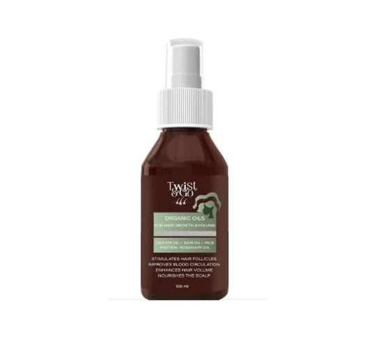 Twist & Go Organic Oils For Hair 100 Ml