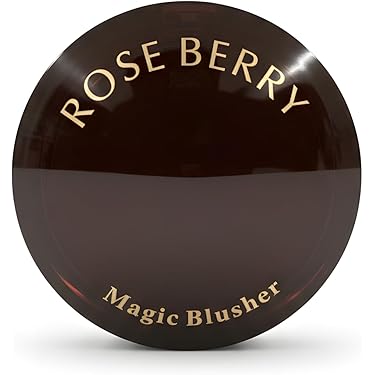 Rose Berry Magic Blusher Colour Changing, Compact Blush with Mirror, 01 Pink