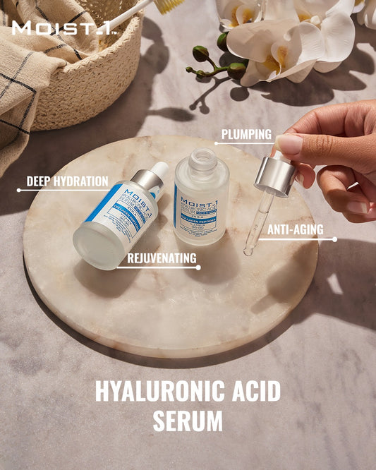 MOIST-1 HYALURONIC ACID SERUM FACE & NECK 30ml
