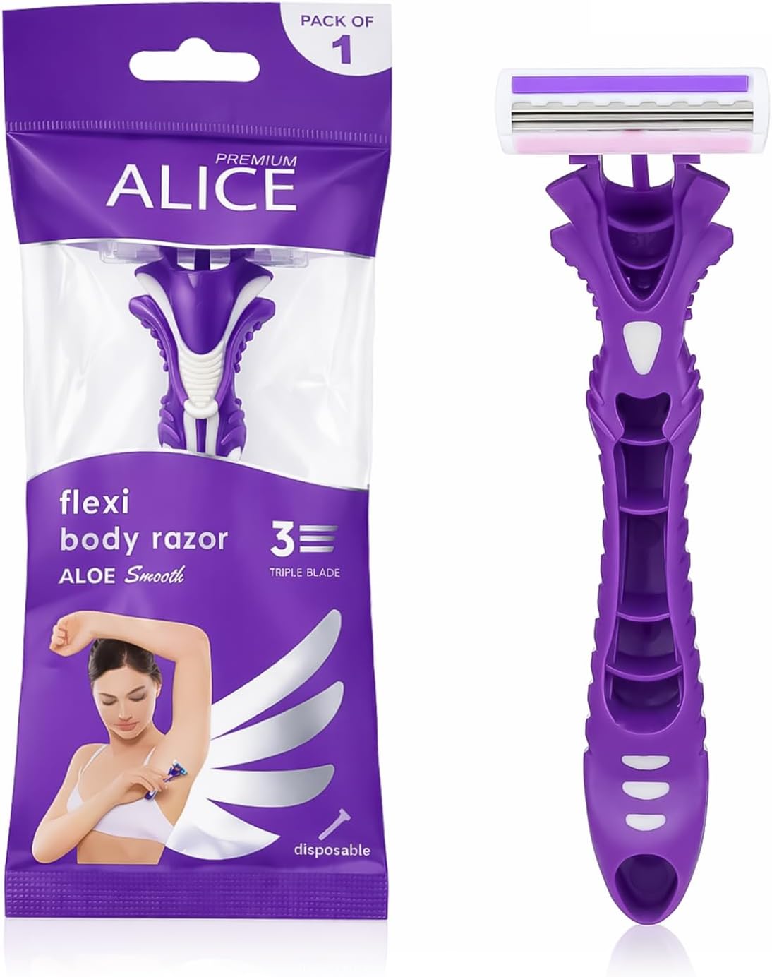 Alice - Disposable Premium Razor For Women