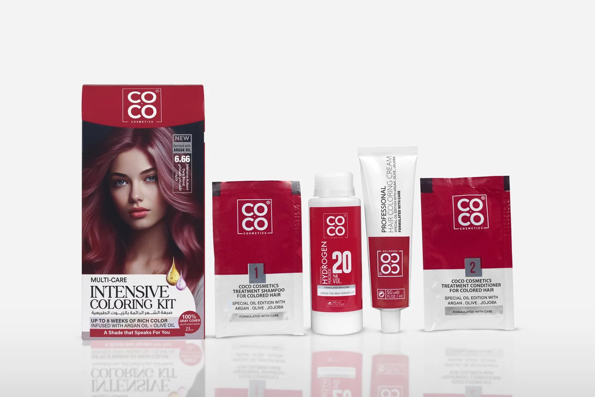 Coco Colouring Kit, Dark Chestnut Blonde, Intense Shade No. 6.66