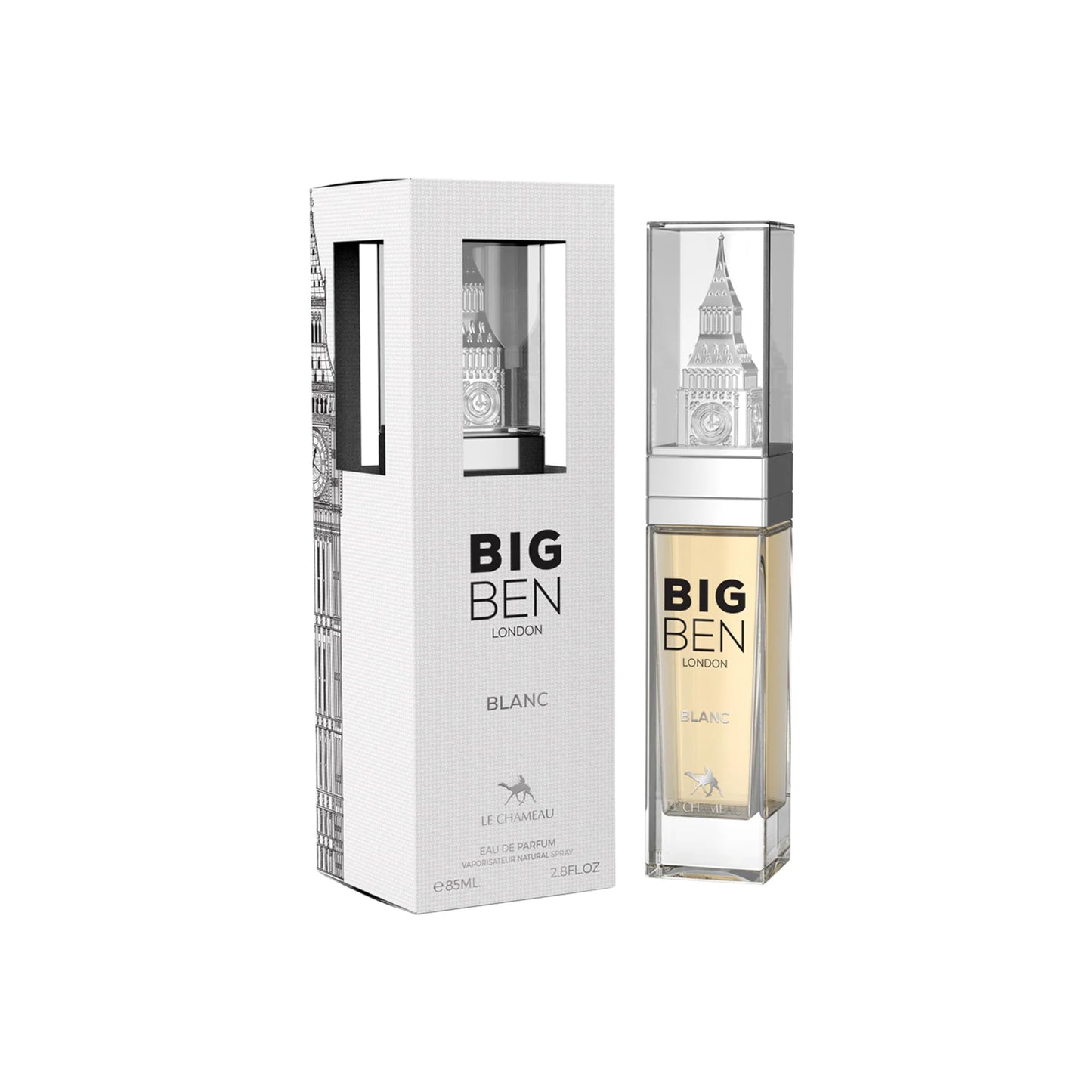 Le Chameau Big Ben Blanc Perfume – Unisex Eau de Parfum – 85 ml
