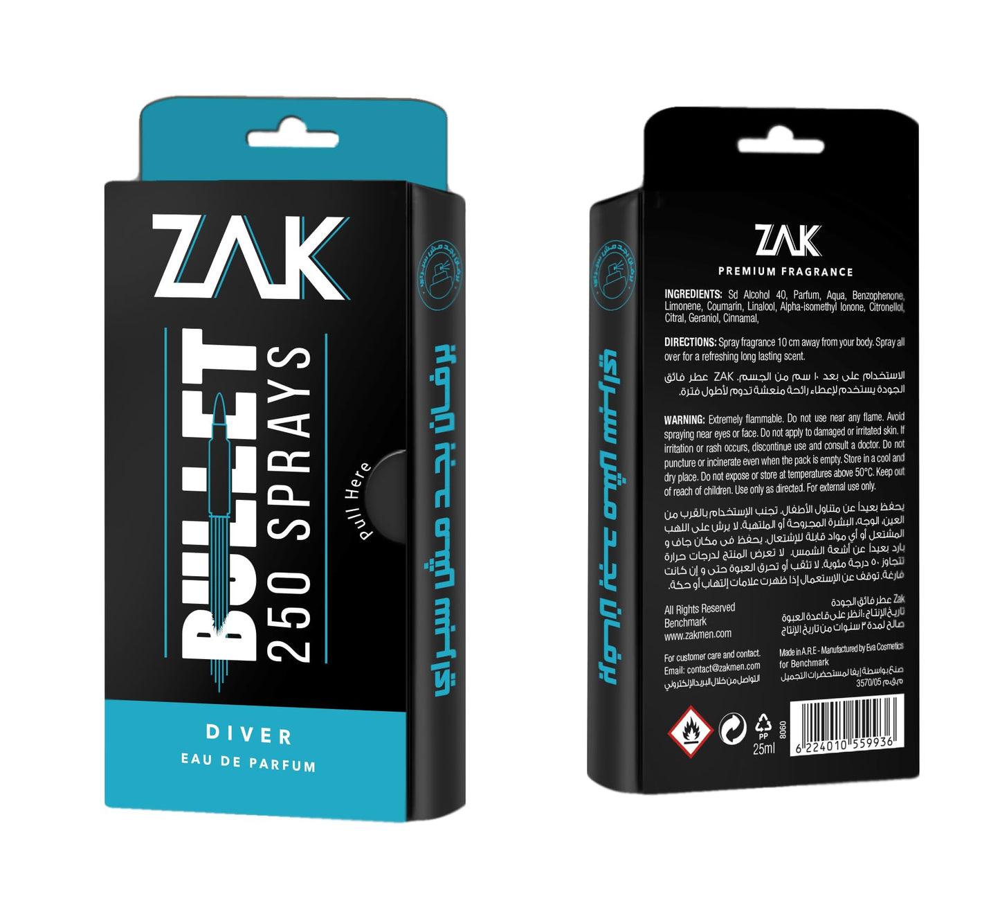 Zak Adventure - Eau De Parfum - Spray 25 ml