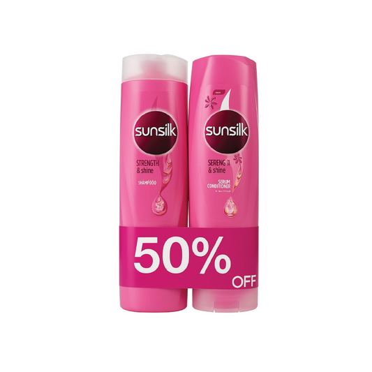 Sunsilk Shampoo + Conditioner Strength & Shine Offer – 350 ml