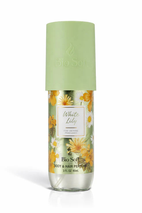 Bio Soft  White Lily Hair and Body Perfume - 90ml