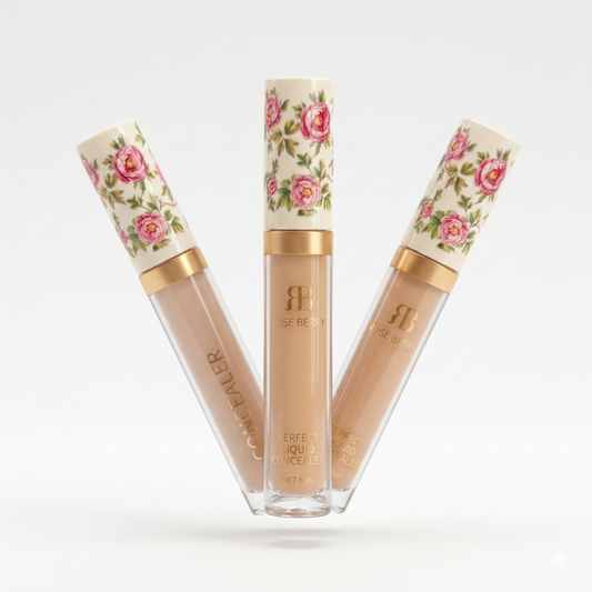 Rose Bery - Liquid Concealer, Multi Use, Longwear & Buildable Coverage