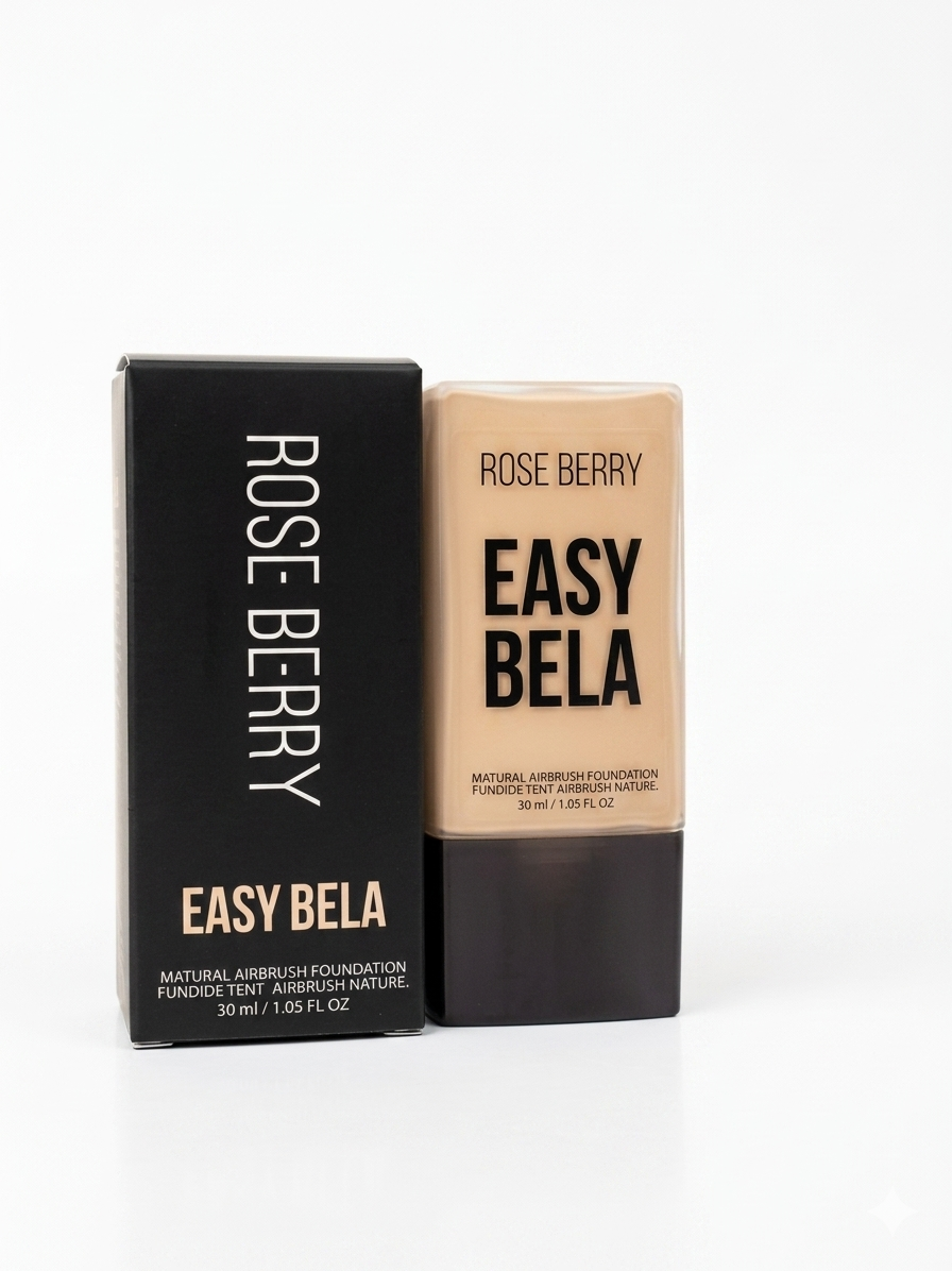 Rose Berry Easy Bela Natural Airbrush Foundation