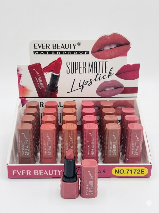 Ever Beauty Super Matte Waterproof Lipsticks