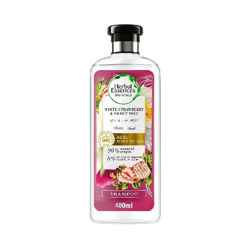 Herbal Essences Bio Shampoo: Renew Clean White Strawberry & Sweet Mint 400ml