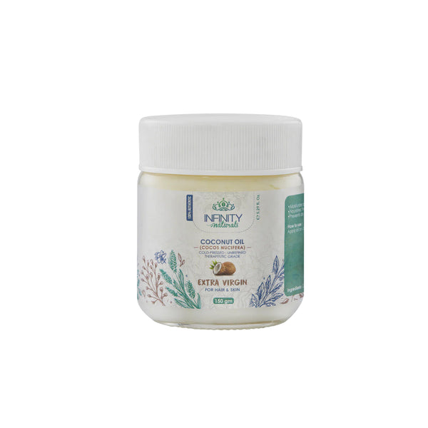 Infinity Naturals Extra Virgin Coconut Oil (Hair, Face, Body & Nails )- 150g