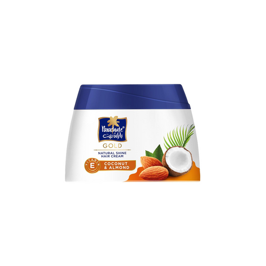 Parachute Gold Natural Shine Coconut & Almond Hair Cream - 140 ml