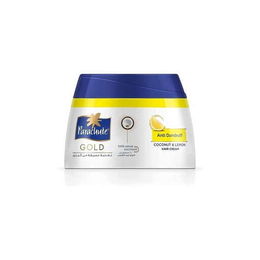 Parachute Gold Anti Dandruff Coconut And Lemon Hair Cream - 210ml
