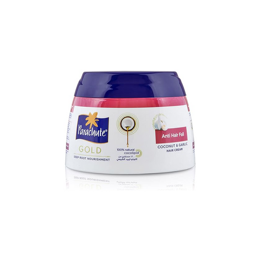 Parachute Gold Hairfall Treatment - Garlic And Coconut - Nourishinghair Cream, 210Gm