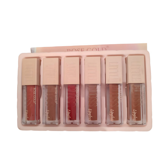 ملمع شفاه وردي ذهبي - ليتل جلوس