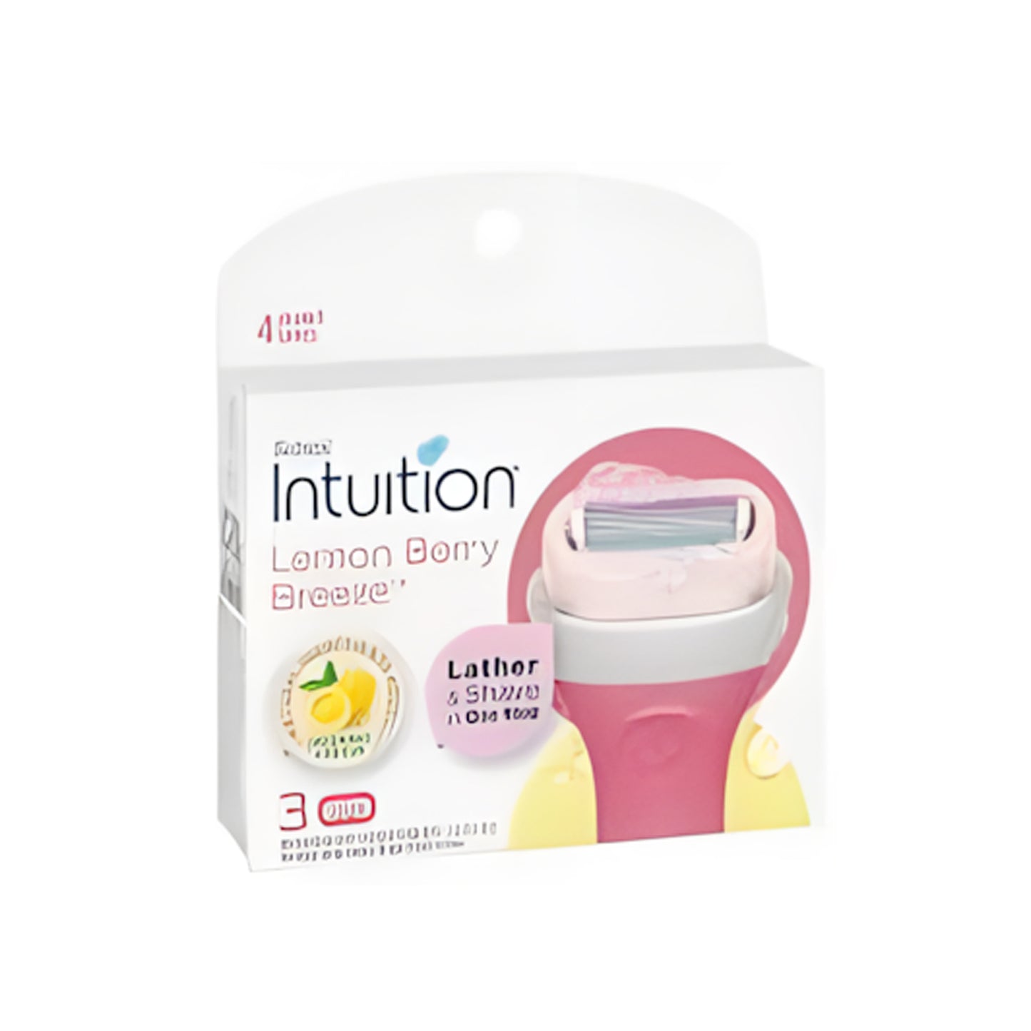 مجموعة خراطيش شفرات إعادة تعبئة شيك إنتويشن ليمون بيري بريز، مكونة من 3 قطع 