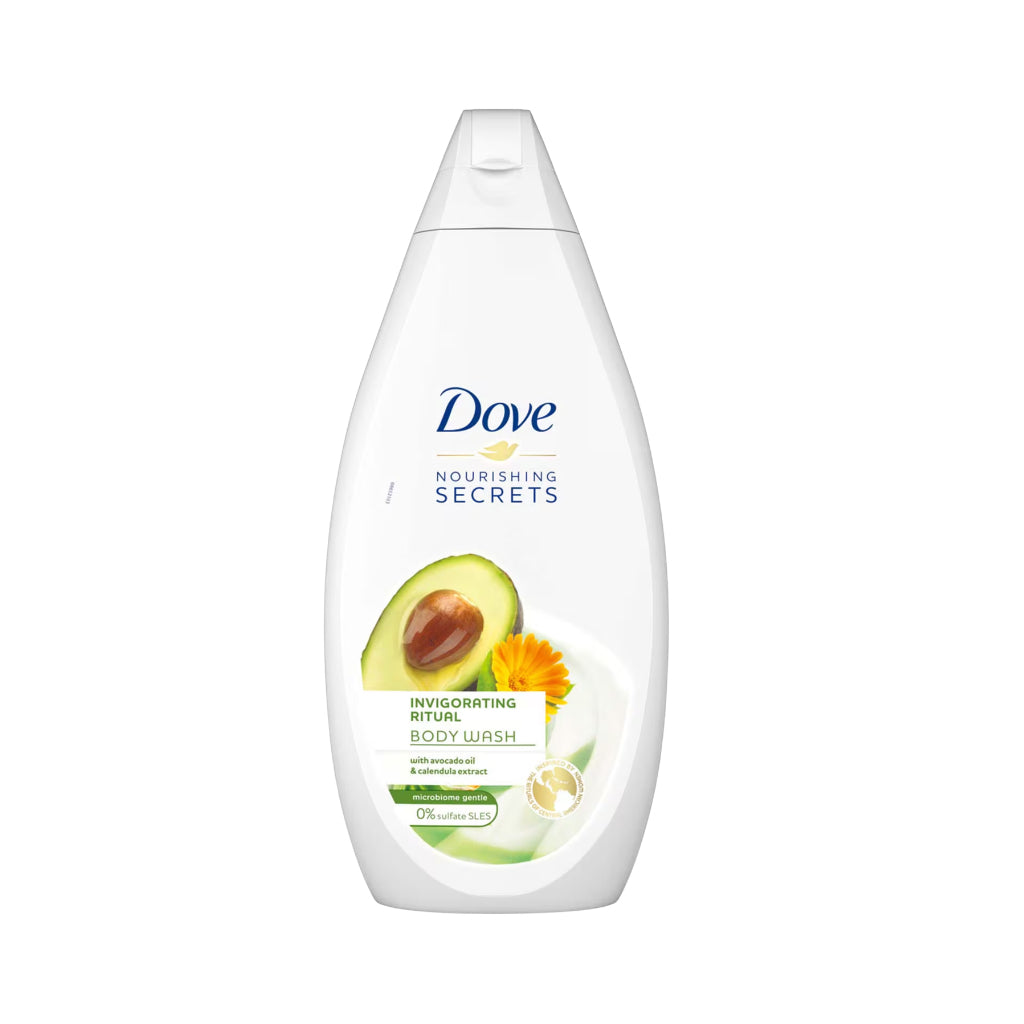 Dove Nourishing Secrets Invigorating Ritual Body Wash with Avocado Oil & Calendula Extract (500 ml)