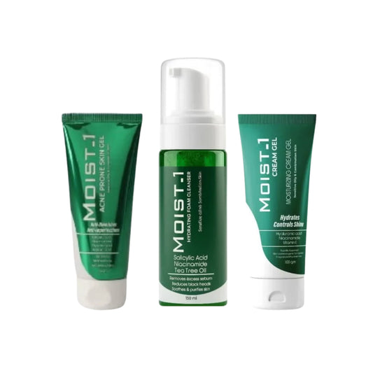 MOIST-1 Oily skin prone to breakouts