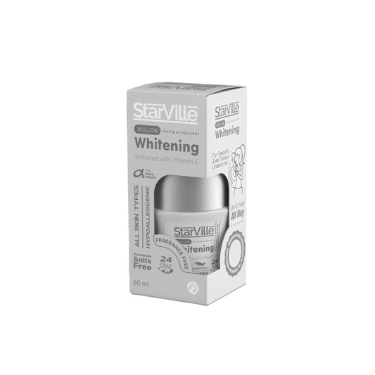 Starville Skin Lightening Roll-On Deodorant Unscented, 60 ml