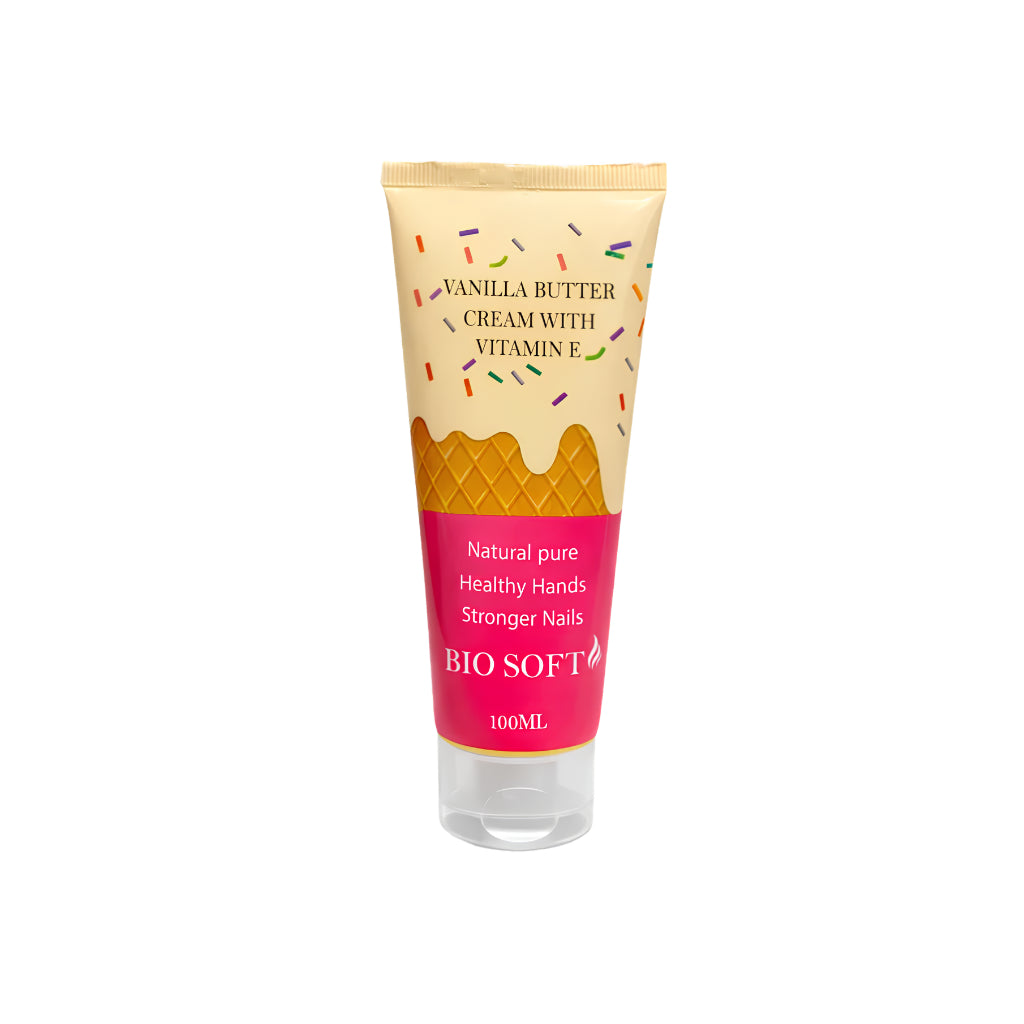BIO SOFT HAND & NAIL CREAM 100ML VANILLA & VIT E