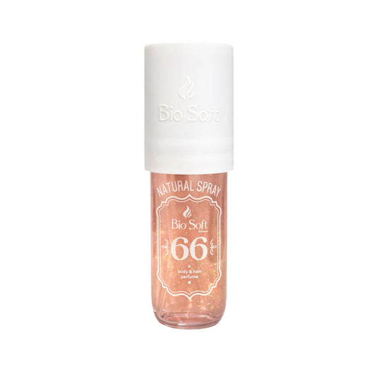 بيو سوفت 66 عطر شعر وجسم شيمر - 90 مل