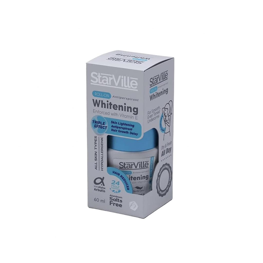 Starville Whitening Roll On Hair Reducer - 60 ml
