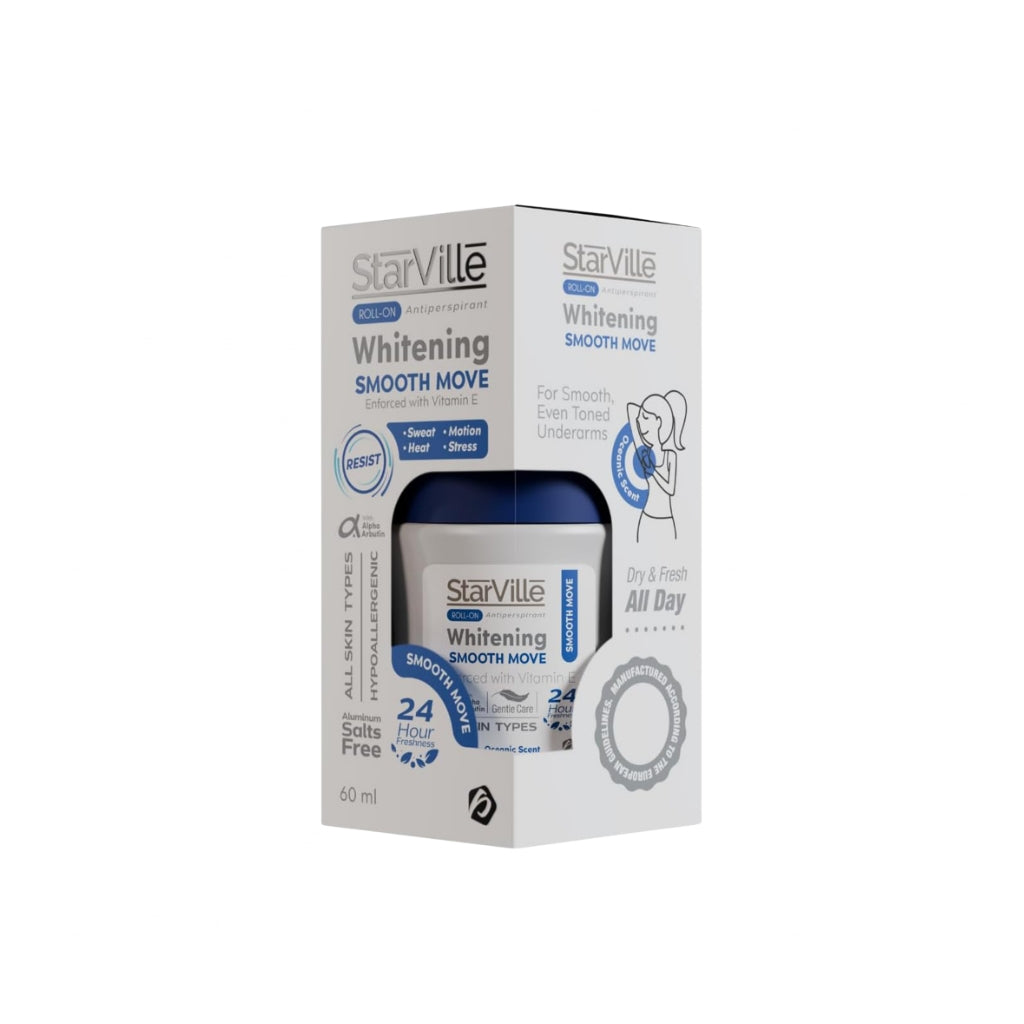 StarVille Roll-on Antipersirant Whitening Smooth Move - 60ml