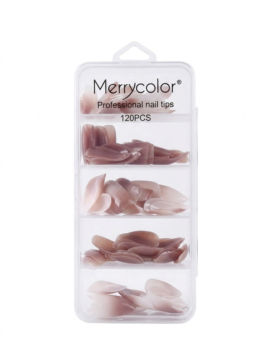 magic PRESS ON gel NAILS-120 pcs Medium Long -easy prsee on- Perfect For Parties - 5 colors