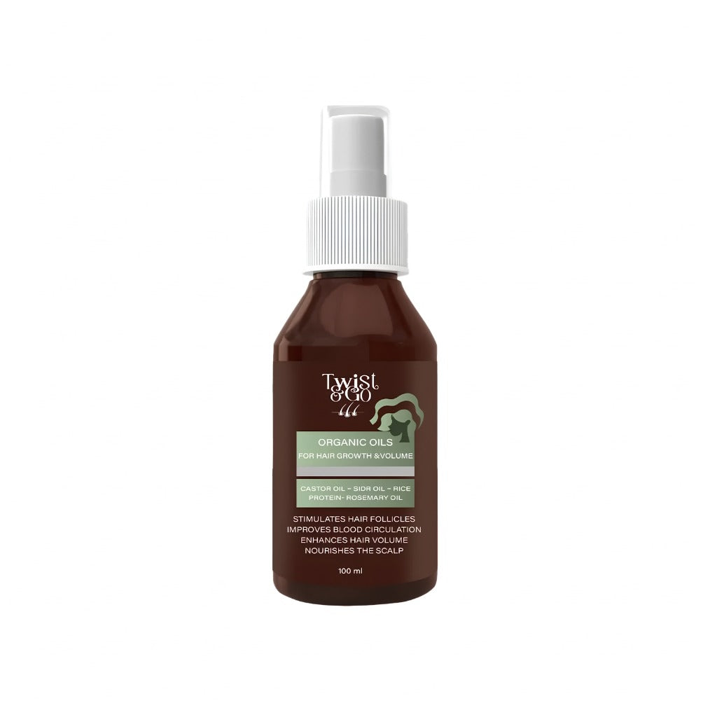 Twist & Go Organic Oils For Hair 100 Ml