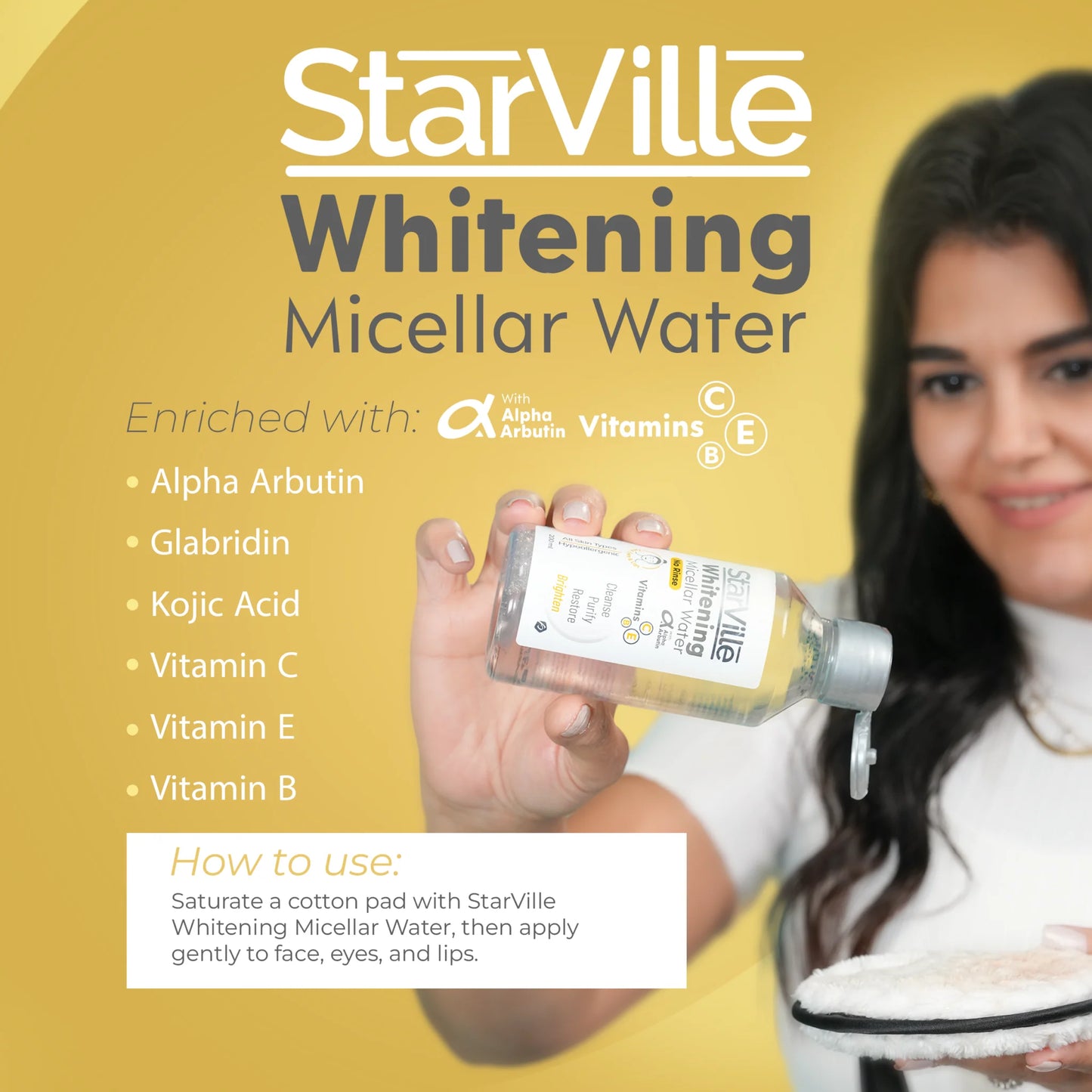 Star Ville Whitening Micellar water - 200 ml