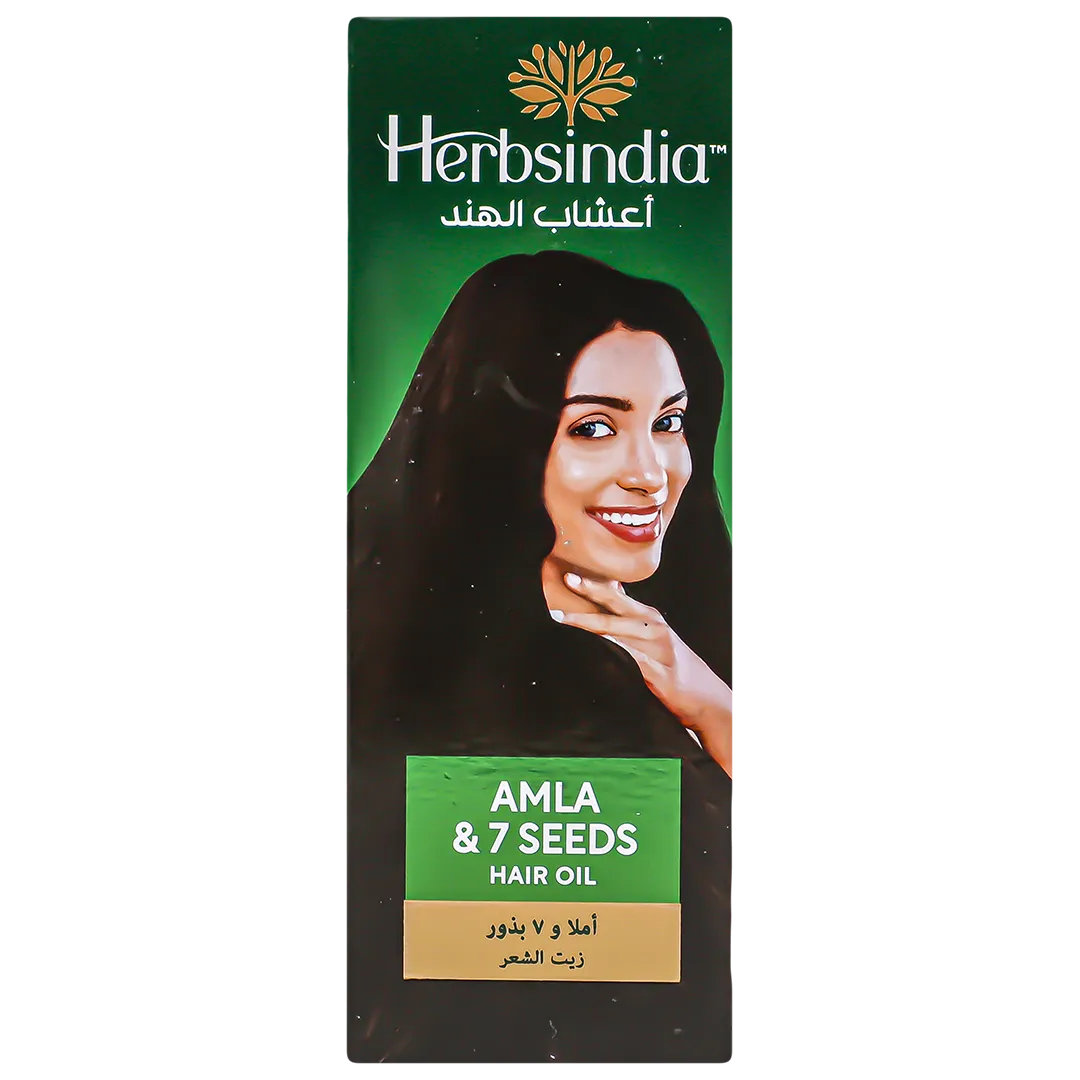 Indian Herbs Amla Hair Oil and 7 Seeds 280ml
