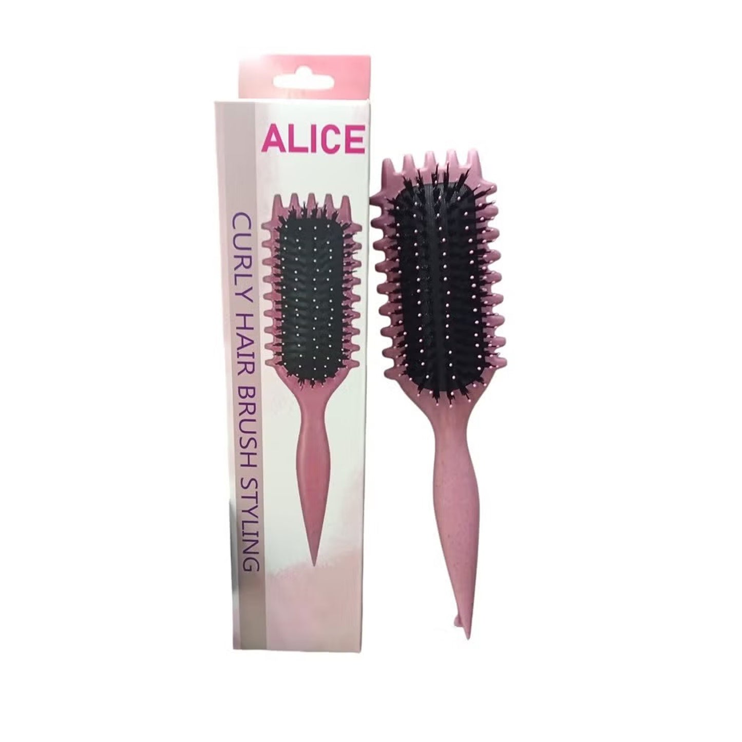 Alice curly hair brush styling