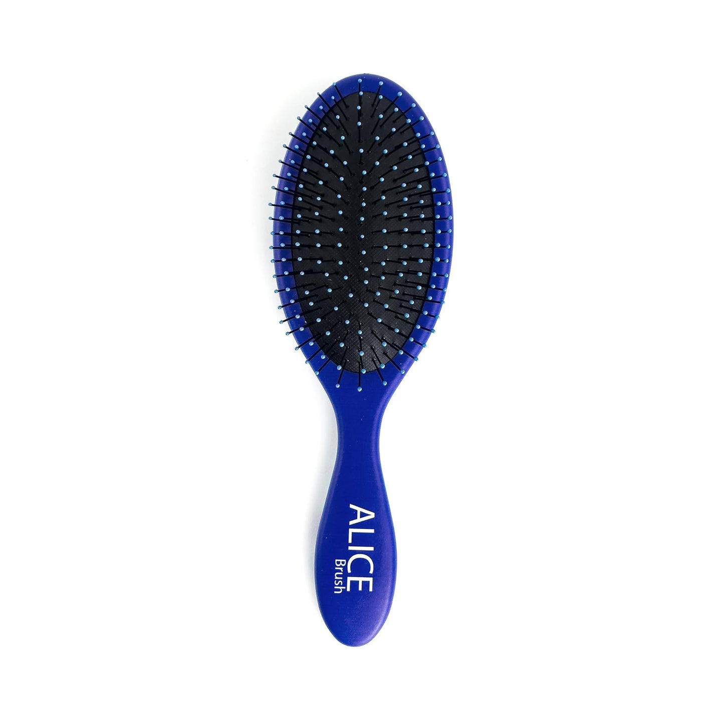 Alice Detangler Hair Brush Collection – Galaxy, Tropical & Gradient Designs – Soft Bristles, No-Pull Grip – For Wet & Dry Hair (Blue Eyes)