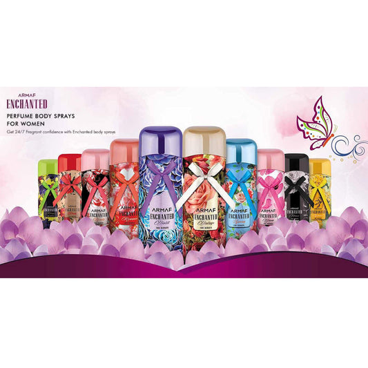 ARMAF Enchanted Vintage PERFUME Body Spray For Women - 200 Ml
