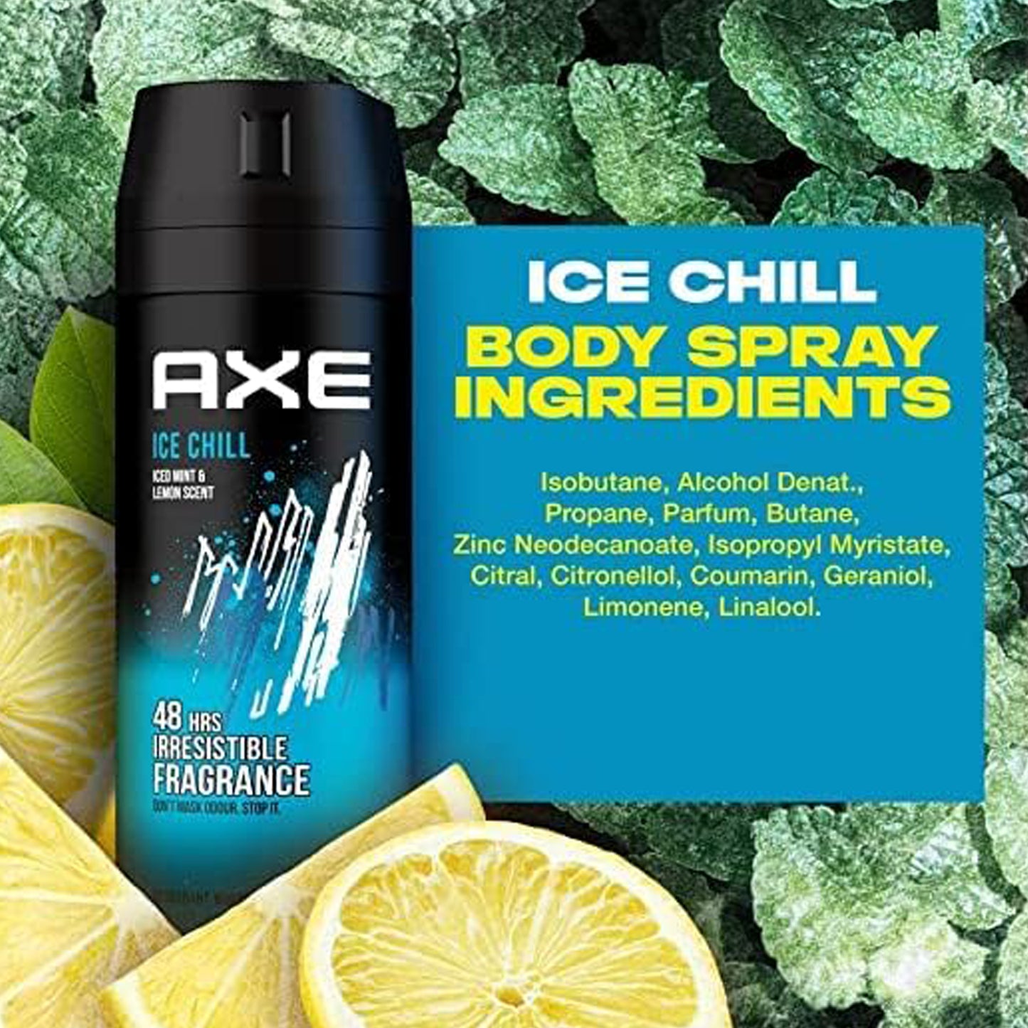 بخاخ الجسم للرجال من آكس - آيس تشيل - 150 مل 