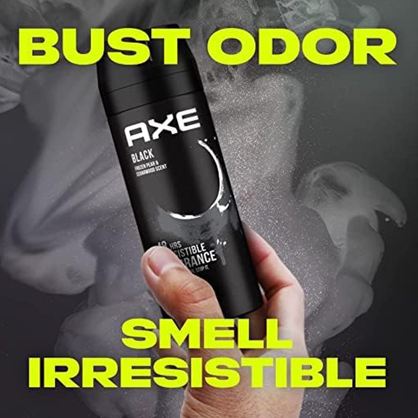 بخاخ الجسم آكس للرجال أسود - 150 مل 