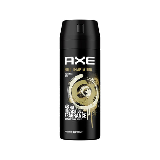 مزيل العرق ورذاذ الجسم AXE Gold Temptation للرجال - 150 مل 