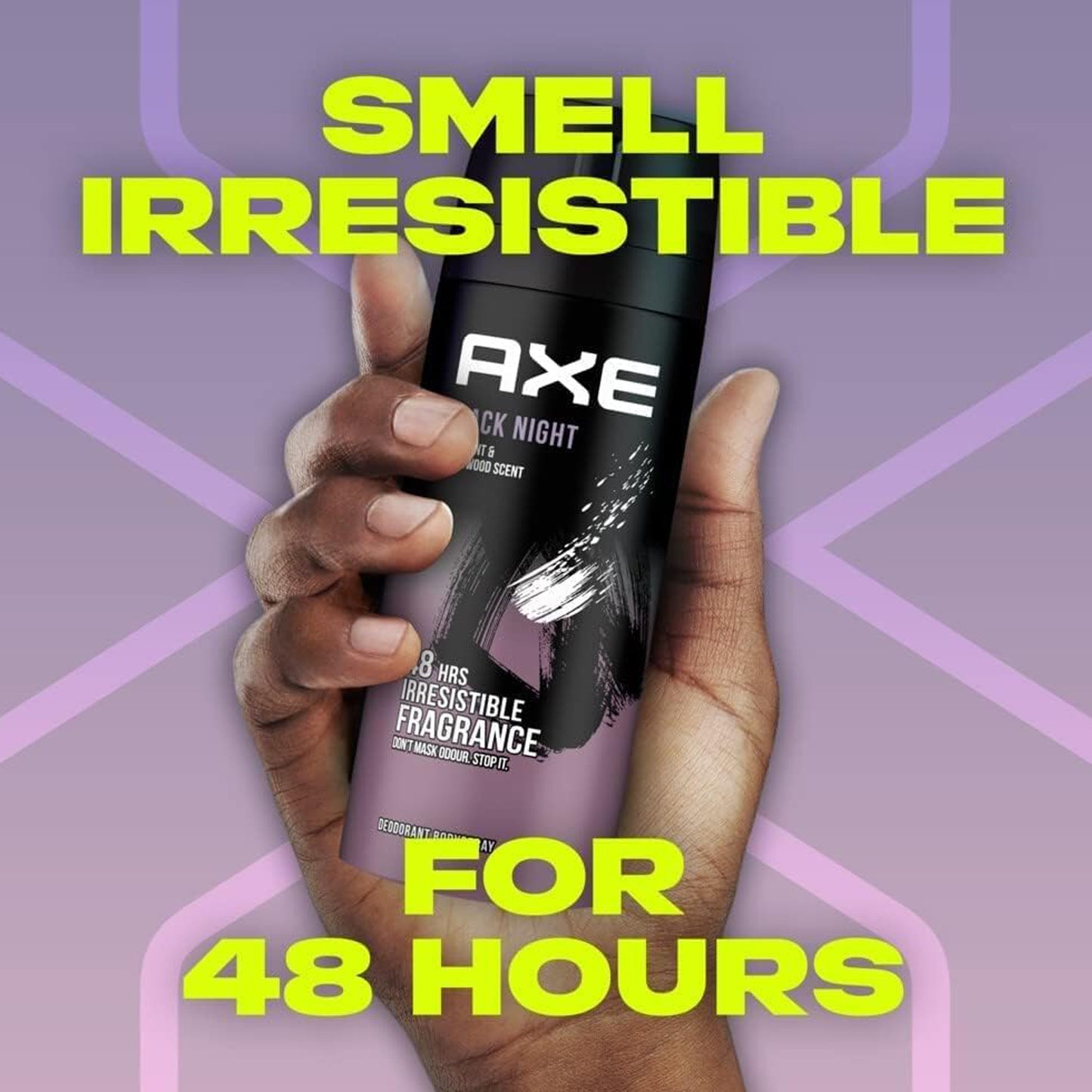 بخاخ الجسم آكس للرجال بلاك نايت - 150 مل 