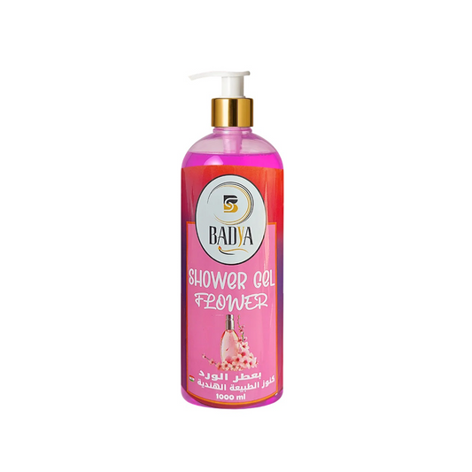 Badya Shower gel with flower scent - 1000ml