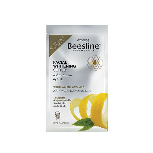 Beesline Express Facial Whitening Scrub Soft , Radiant & Rejuvenated Skin - 8g