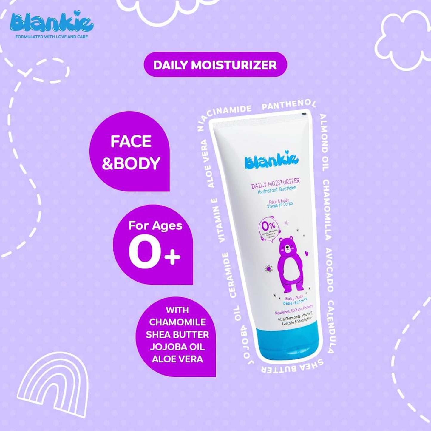 مرطب يومي للأطفال من بلانكي - 150 مل 