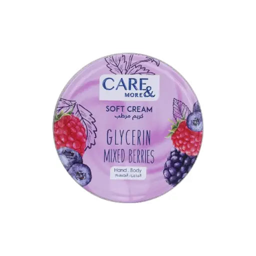 Care & More Soft Cream With Glycerin Mixed berries 75 ML