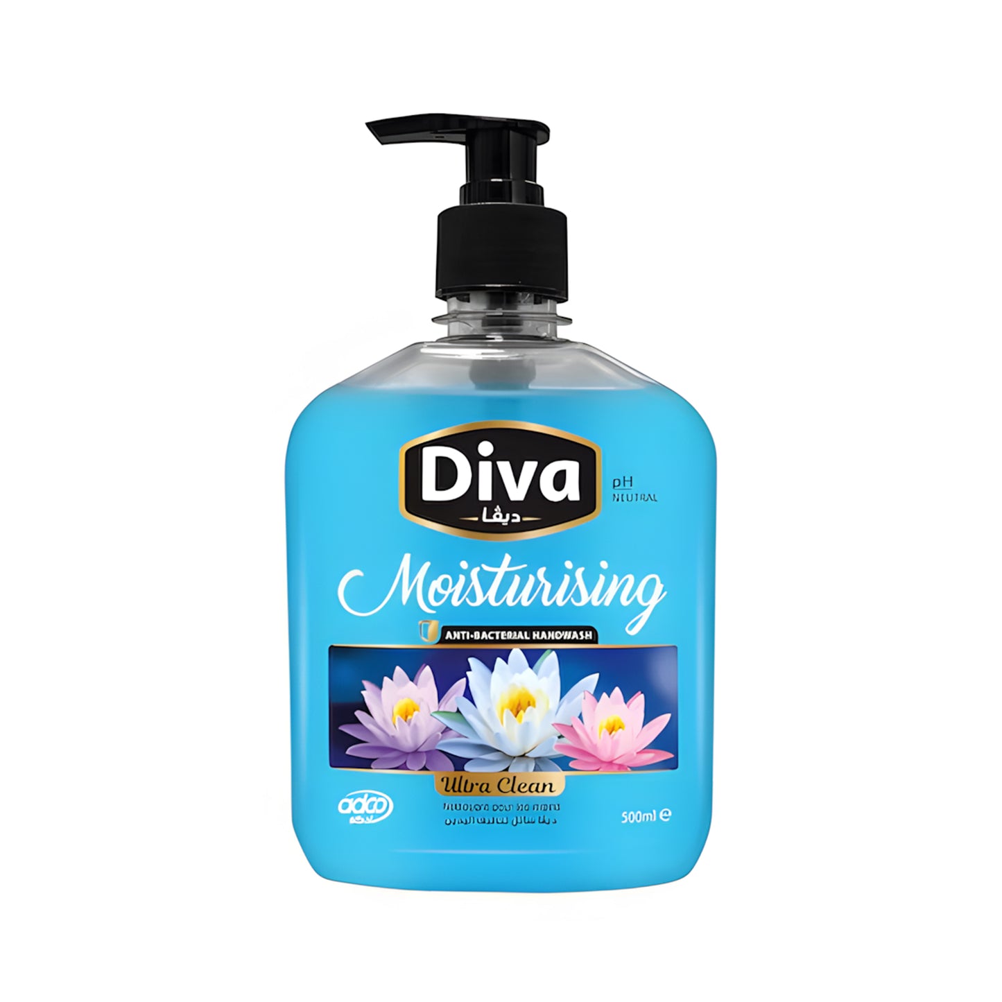 Diva liquid hand soap - ultra clean - 500 ml