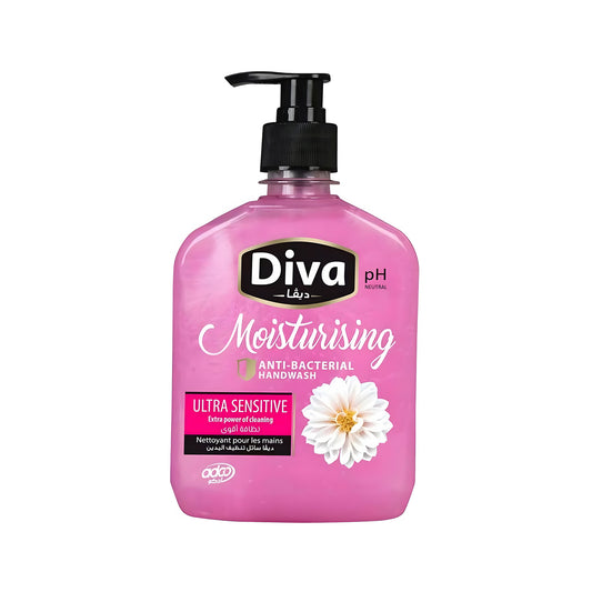 Diva Liquid Hand soap - Ultra Softness - 480 Ml