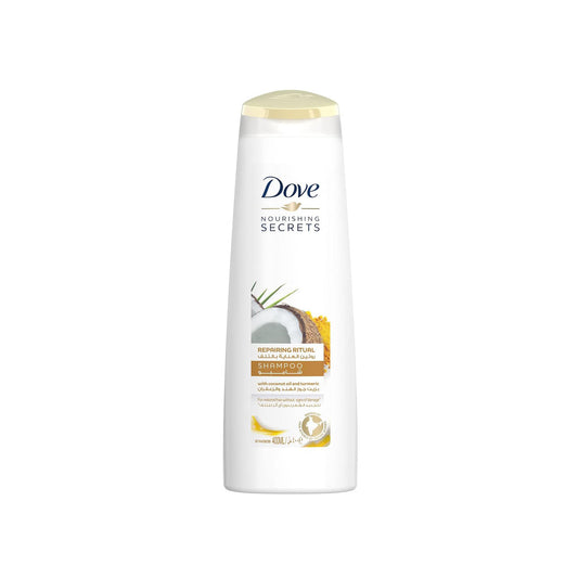 Dove Natural Hair Shampoo Restoring Ritual Coconut Oil and Turmeric, 400ML