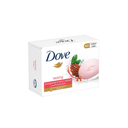 Dove Bar soap Reviving with Pomegranate, nourishes skin ¼ moisturizing cream, 90G